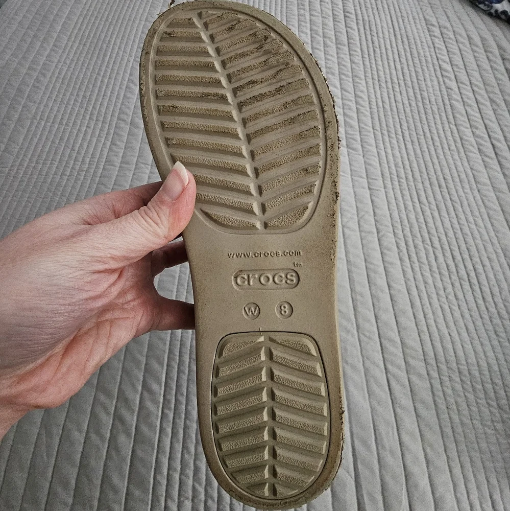 Crocs Brand Brooklyn Low Wedge Shoes - Picture 5 of 10